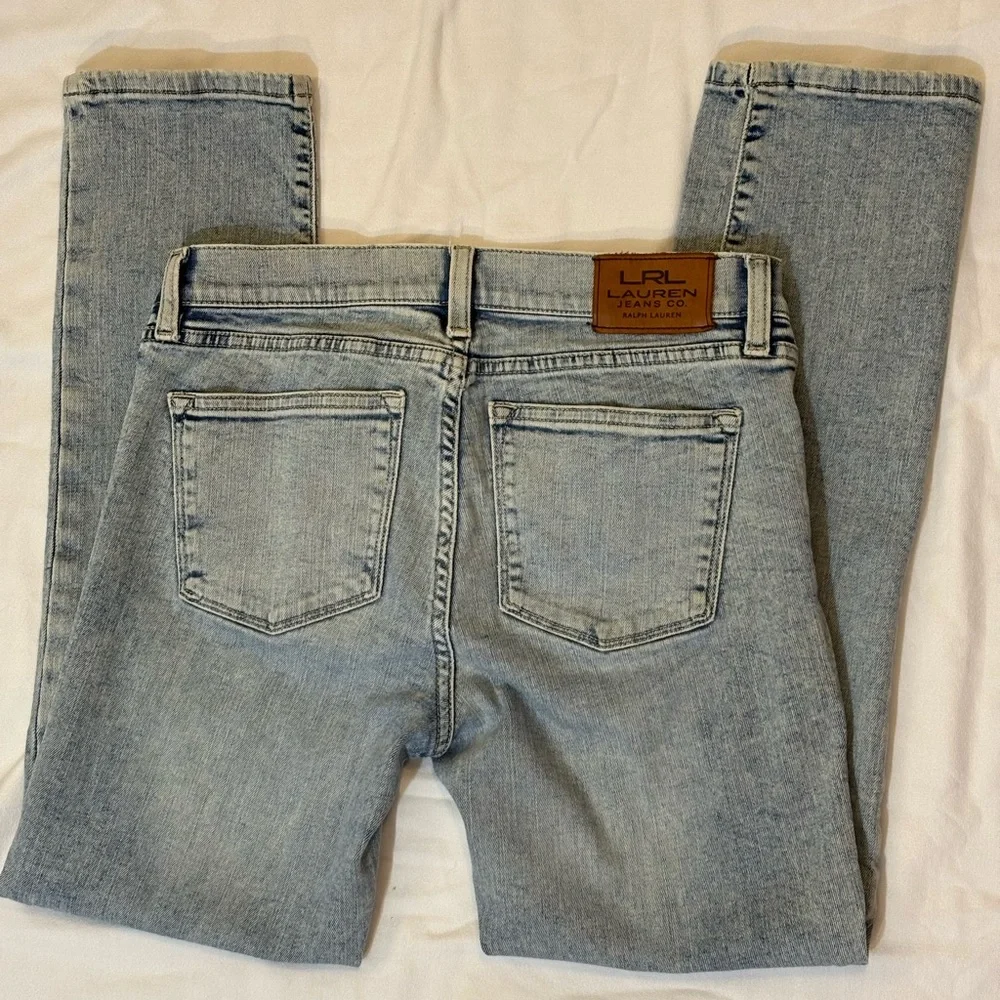 Ralph Lauren Light Wash Jeans- Size 4 - Picture 2 of 8
